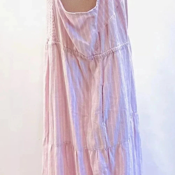 NWT SONOMA Women Sleeveless Pullover Purple Elastic Waist V-Neck Long Dress 2X - Picture 6 of 12